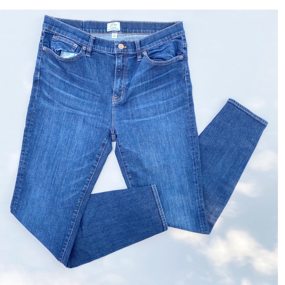 J. Crew High Rise Skinny Jeans Sz 31